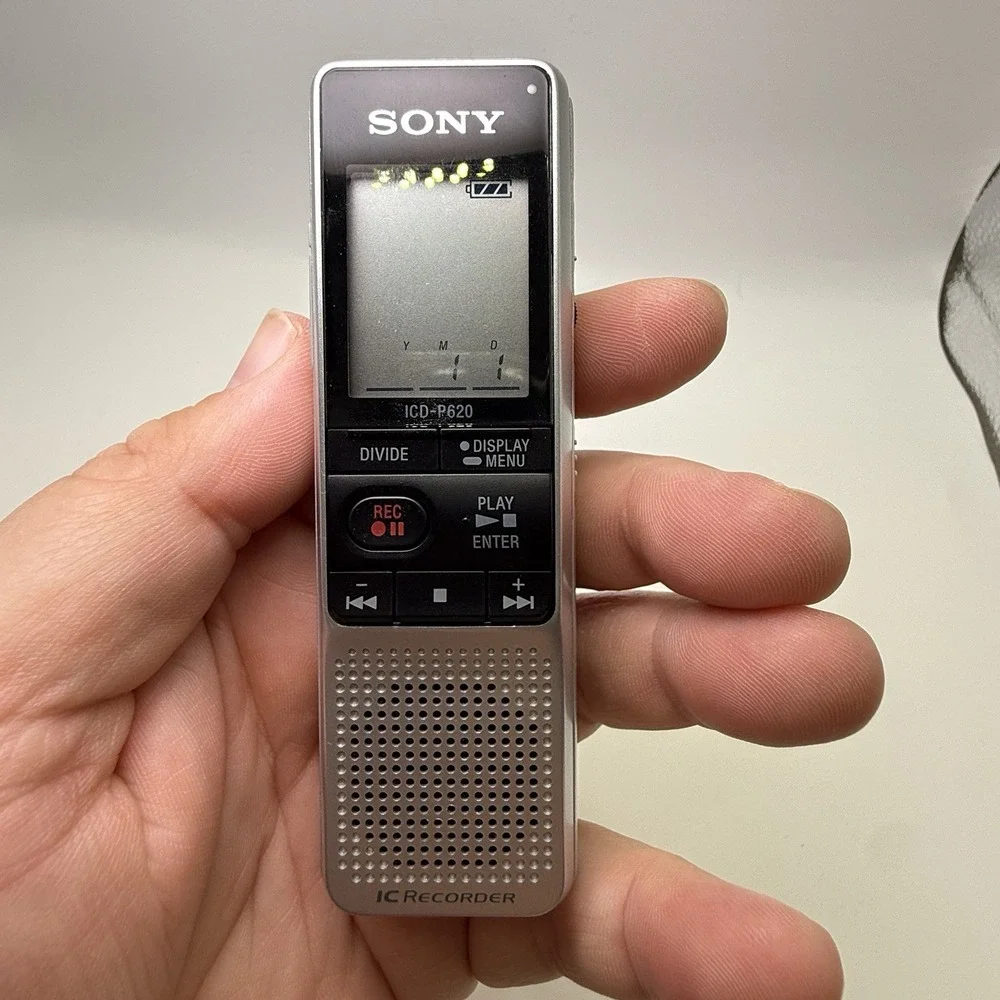Sony ICD-P620 Pocket Size Digital Voice IC Recorder (USB) Pre-Owned‎